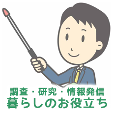 調査・研究・情報発信 暮らしのお役立ち